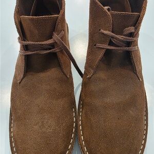 J. Crew Men's Brown Suede Chukka Boots
